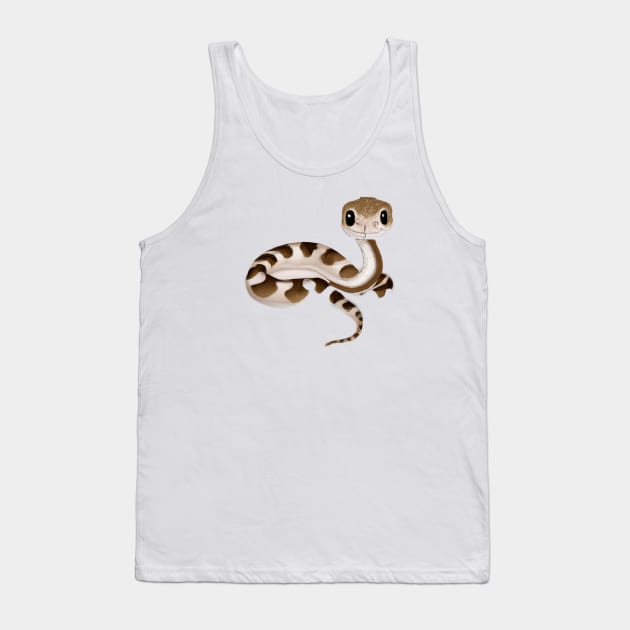 Cute Rattlesnake Drawing Tank Top by Play Zoo